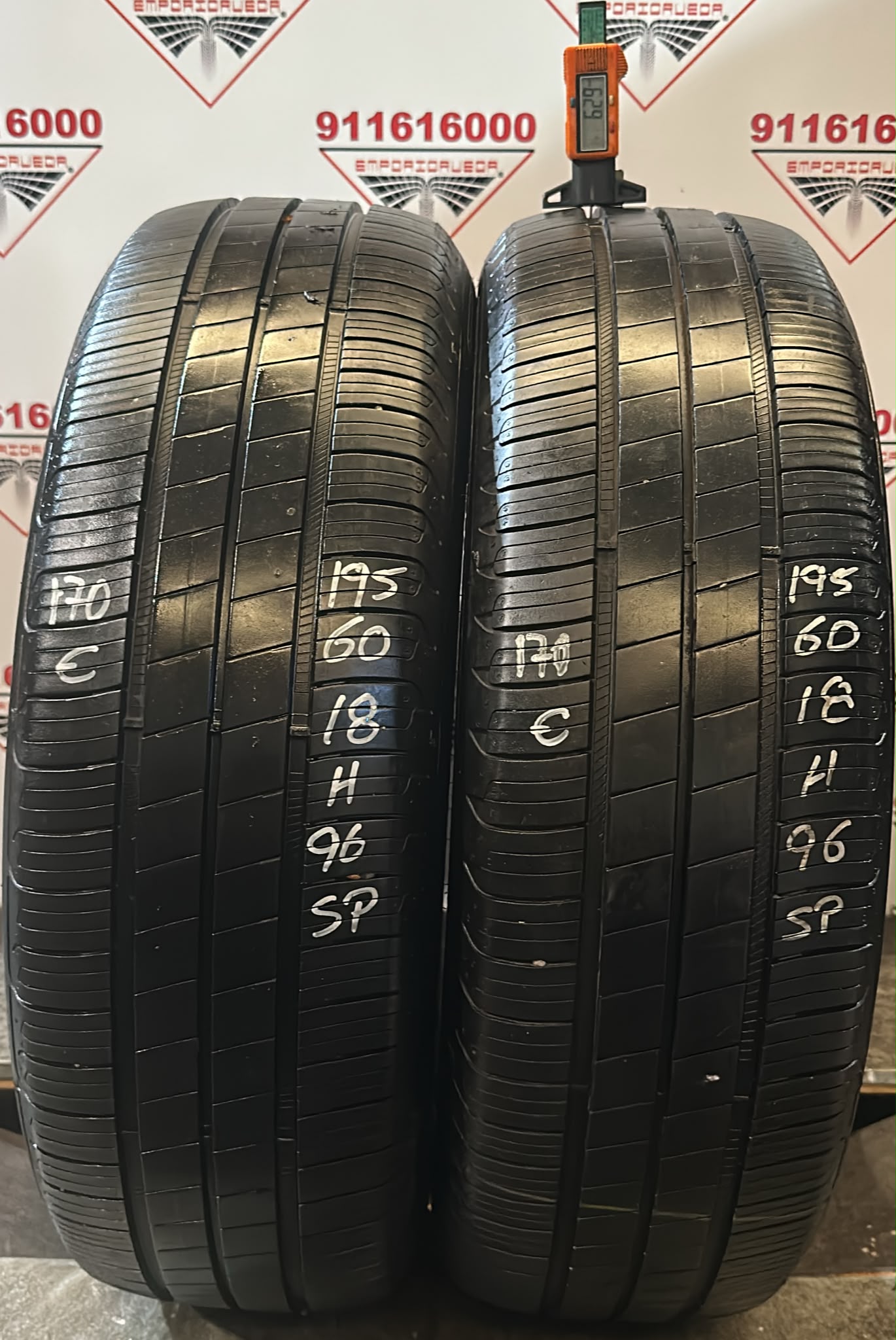 GOODYEAR EFFICIENTGRIP USADO  195/60 R18 96 H